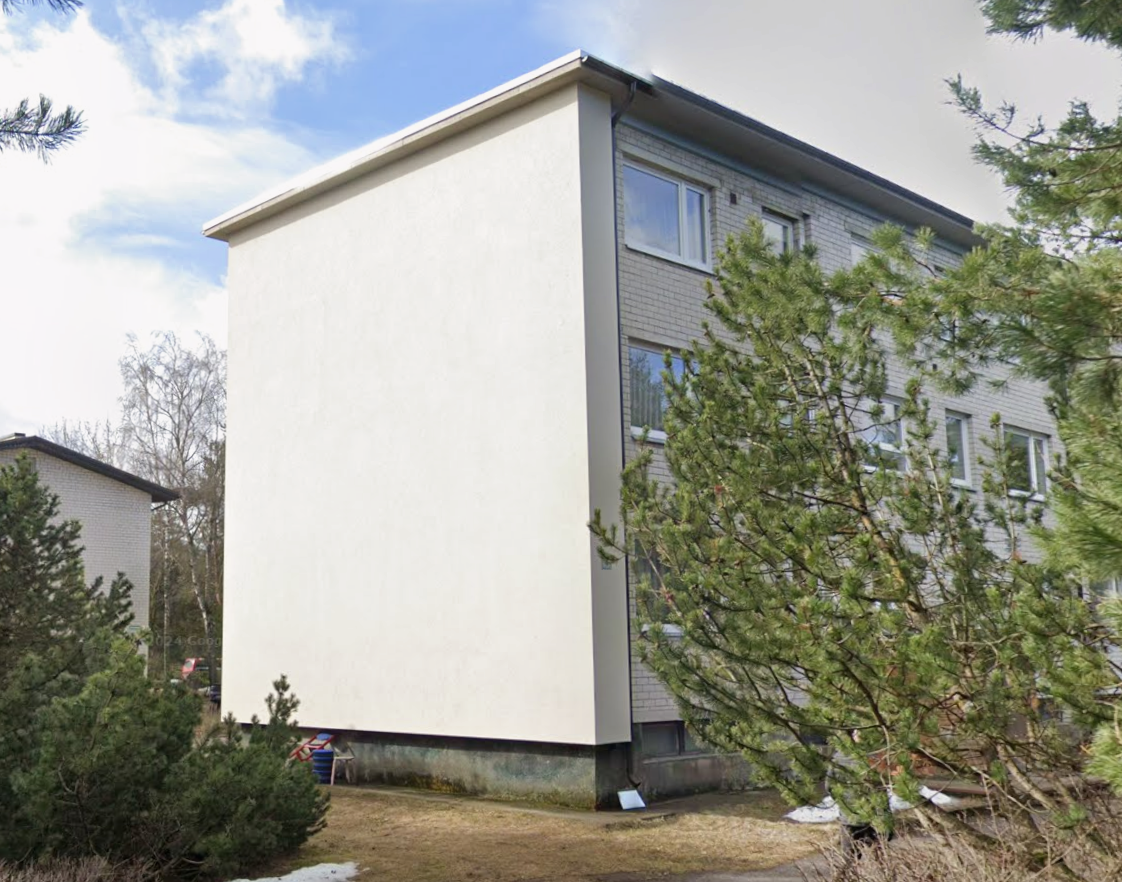 Completed insulated facade with Baumit finish