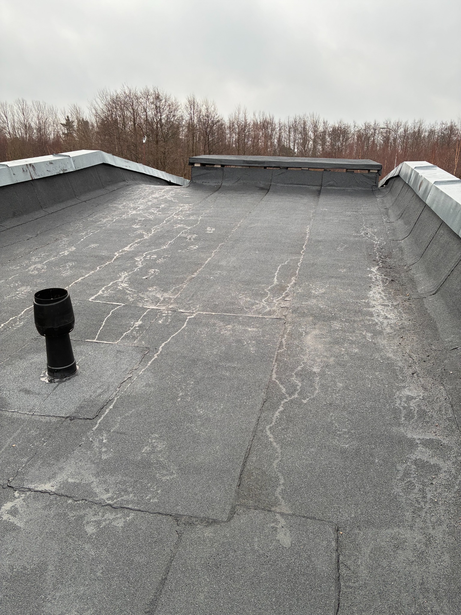 Completed SBS roof at Reinu tee 8